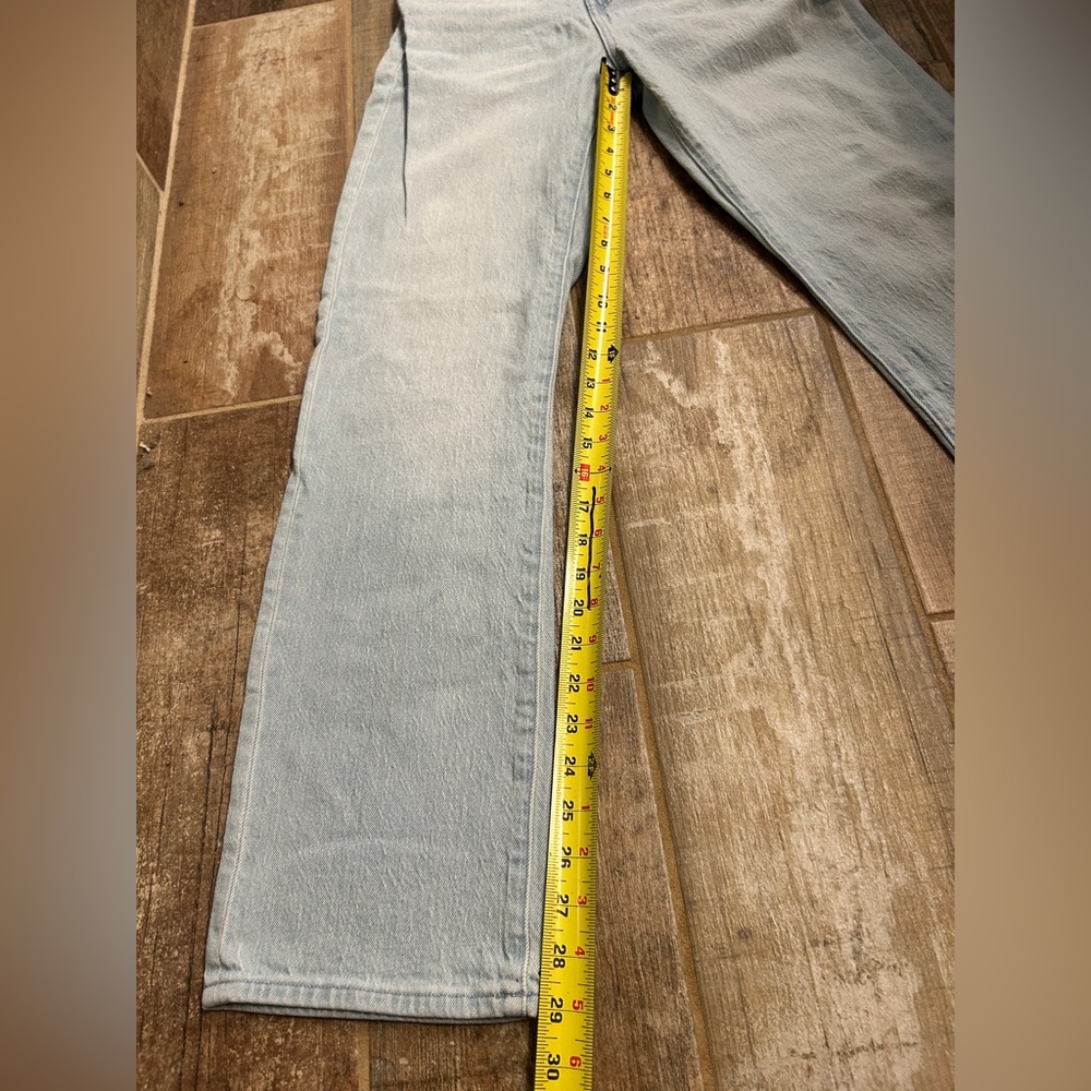 Madewell The 90's Straight Jean Light Wash Size 26 - Picture 11 of 12